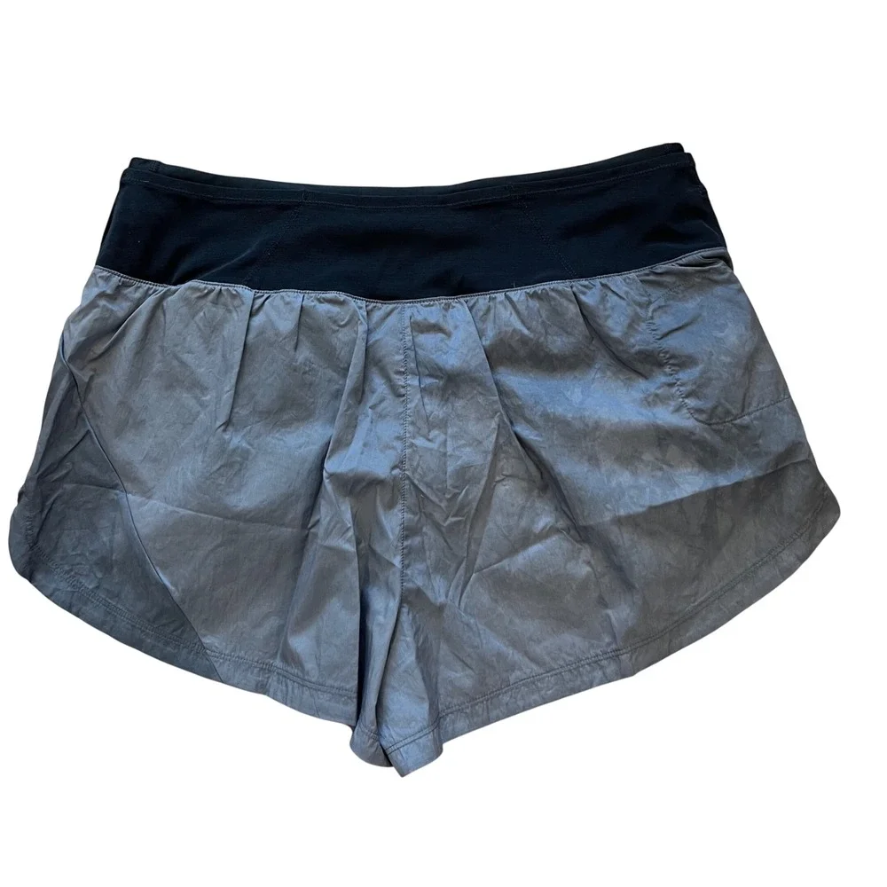 Nike Trail Womens Running‎ Shorts Grey Black FN2647-010 Size L NEW
